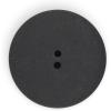 imageDritz Geometric Round 20mm Dark Blue 9 Recycled Hemp Buttons 20 mm 9 CountBlack