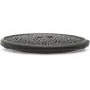 imageDritz Geometric Round 20mm Dark Blue 9 Recycled Hemp Buttons 20 mm 9 CountBlack