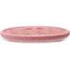imageDritz Geometric Round 20mm Dark Blue 9 Recycled Hemp Buttons 20 mm 9 CountLight Pink