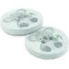 imageDritz Koala Light Green 9 Recycled Cotton Buttons 18mm 1116quot 9 CountLight Blue