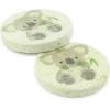 imageDritz Koala Light Green 9 Recycled Cotton Buttons 18mm 1116quot 9 CountLight Green