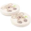imageDritz Koala Light Green 9 Recycled Cotton Buttons 18mm 1116quot 9 CountNatural