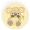 imageDritz Koala Light Green 9 Recycled Cotton Buttons 18mm 1116quot 9 CountYellow