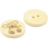 imageDritz Koala Light Green 9 Recycled Cotton Buttons 18mm 1116quot 9 CountYellow