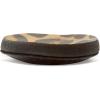 imageDritz Printed 23mm 6 Recycled Leather Buttons 23 mm BeigeCamel 6 Count23 mm