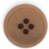 imageDritz Round 18mm BeigeCamel 9 Recycled Paper Buttons 18 mm 9 CountBeigecamel