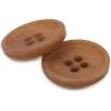 imageDritz Round 18mm BeigeCamel 9 Recycled Paper Buttons 18 mm 9 CountBeigecamel