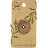 imageDritz Round 18mm BeigeCamel 9 Recycled Paper Buttons 18 mm 9 CountBeigecamel