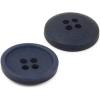 imageDritz Round 18mm BeigeCamel 9 Recycled Paper Buttons 18 mm 9 CountDark Blue