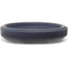 imageDritz Round 18mm BeigeCamel 9 Recycled Paper Buttons 18 mm 9 CountDark Blue