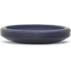 imageDritz Round 18mm BeigeCamel 9 Recycled Paper Buttons 18 mm 9 CountDark Blue