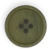 imageDritz Round 18mm BeigeCamel 9 Recycled Paper Buttons 18 mm 9 CountDark Olive