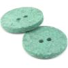 imageDritz Round 18mm Natural 9 Recycled Cotton Buttons 18 mm 9 CountDark Green