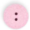 imageDritz Round 18mm Natural 9 Recycled Cotton Buttons 18 mm 9 CountLight Pink