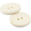 imageDritz Round 18mm Natural 9 Recycled Cotton Buttons 18 mm 9 CountNatural