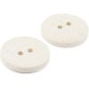imageDritz Round 18mm Natural 9 Recycled Cotton Buttons 18 mm 9 CountNatural