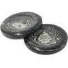 imageDritz Round 20mm Black 9 Recycled Hemp Buttons 20 mm 9 CountBlack