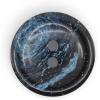 imageDritz Round 20mm Black 9 Recycled Hemp Buttons 20 mm 9 CountDark Blue