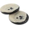 imageDritz Round 20mm Black 9 Recycled Hemp Buttons 20 mm 9 CountMulti