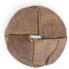 imageDritz Round 23mm 3 Recycled Leather Shank Buttons 23 mm Medium Brown 3 CountMedium Brown