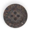 imageDritz Round 23mm 6 Recycled Coconut Buttons 23 mm Dark Brown 6 Count18 mm