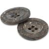 imageDritz Round 23mm 6 Recycled Coconut Buttons 23 mm Dark Brown 6 Count23 mm