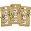 imageDritz Fox Natural 9 Recycled Cotton Buttons 15mm 58quot 9 CountLight Blue