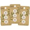imageDritz Koala Light Green 9 Recycled Cotton Buttons 18mm 1116quot 9 CountNatural