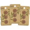 imageDritz Round 18mm BeigeCamel 9 Recycled Paper Buttons 18 mm 9 CountBeigecamel