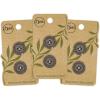 imageDritz Round 23mm 6 Recycled Coconut Buttons 23 mm Dark Brown 6 Count18 mm