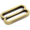 imageDritz 45738 Slide Adjusters for 1Inch Strap Brushed Antique Brass 2Count