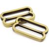imageDritz 45738 Slide Adjusters for 1Inch Strap Brushed Antique Brass 2Count
