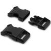 imageDritz 510 Contoured Parachute Buckle for 58Inch Strap Black 2Count