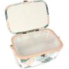 imageDritz Large Oval Sewing Basket Green Patchwork