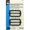 imageDritz 7801 Adjustable Slide Buckles for 112Inch Straps Matte Black 2Count