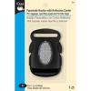 imageDritz Parachute Buckle with Reflective Center for 112quot Strap 1 Set Black