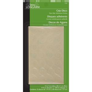 imageDritz Longarm 3709 Transparent Grip Discs 34 ampamp 12Inch Clear
