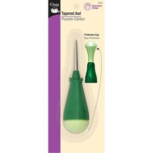 imageDritz Tapered Awl Ergonomic Design with Protective Cap 1 Count GreenTapered with Ergonomic Design  Safety Cap