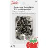 imageDritz 3162 Quilters Thumb Tacks with Extra Large Heads 65Count Silver