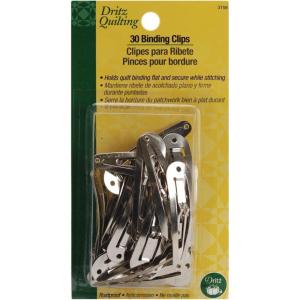 imageDritz 3323 Binding Quilters Clips Large 20Count SilverMedium