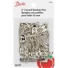 imageDritz 3028 Curved Basting Safety Pins Size 1 50CountCurved Basting Safety Pins