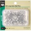 imageDritz 36 Color Ball Pins 1116Inch 100Count112Inch