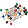 imageDritz 36 Color Ball Pins 1116Inch 100Count114Inch