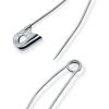 imageDritz 7216 Safety Pins Curved Size 2 Nickel 40CountSize 2