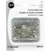 imageDritz 7216 Safety Pins Curved Size 2 Nickel 40Count1 Count Pack of 50