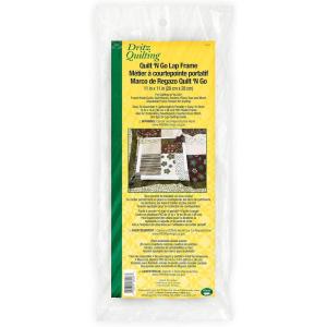 imageDritz 3127 QuiltNGo Quilters Lap Frame 11 x 11Inch  White