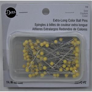 imageDritz 36 Color Ball Pins 1116Inch 100Count134Inch
