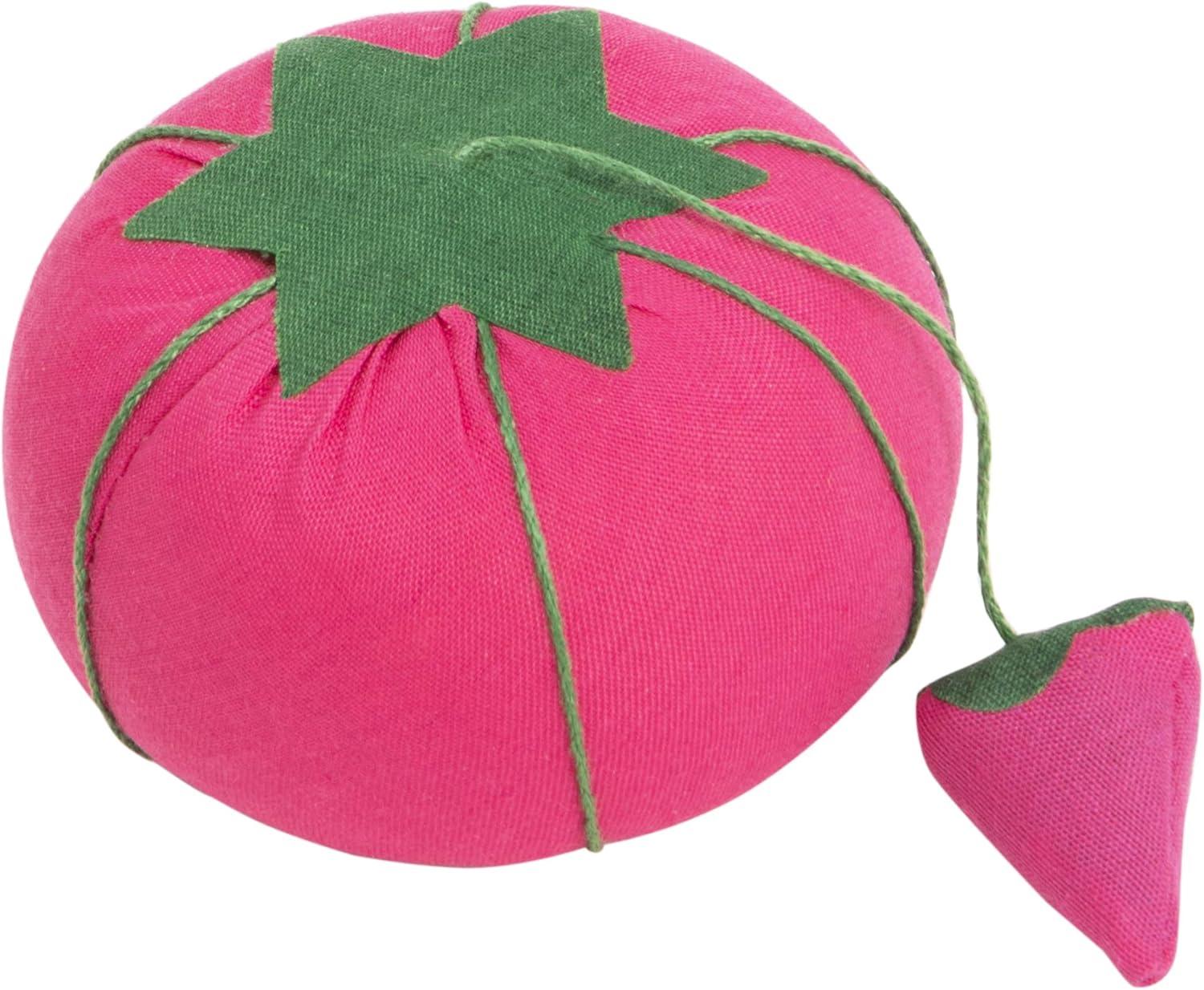 imageDritz 234quot Tomato Strawberry Emery Assorted Colors Pink Purple ampamp Blue 1 Count Pin Cushion Size 2 34Inch
