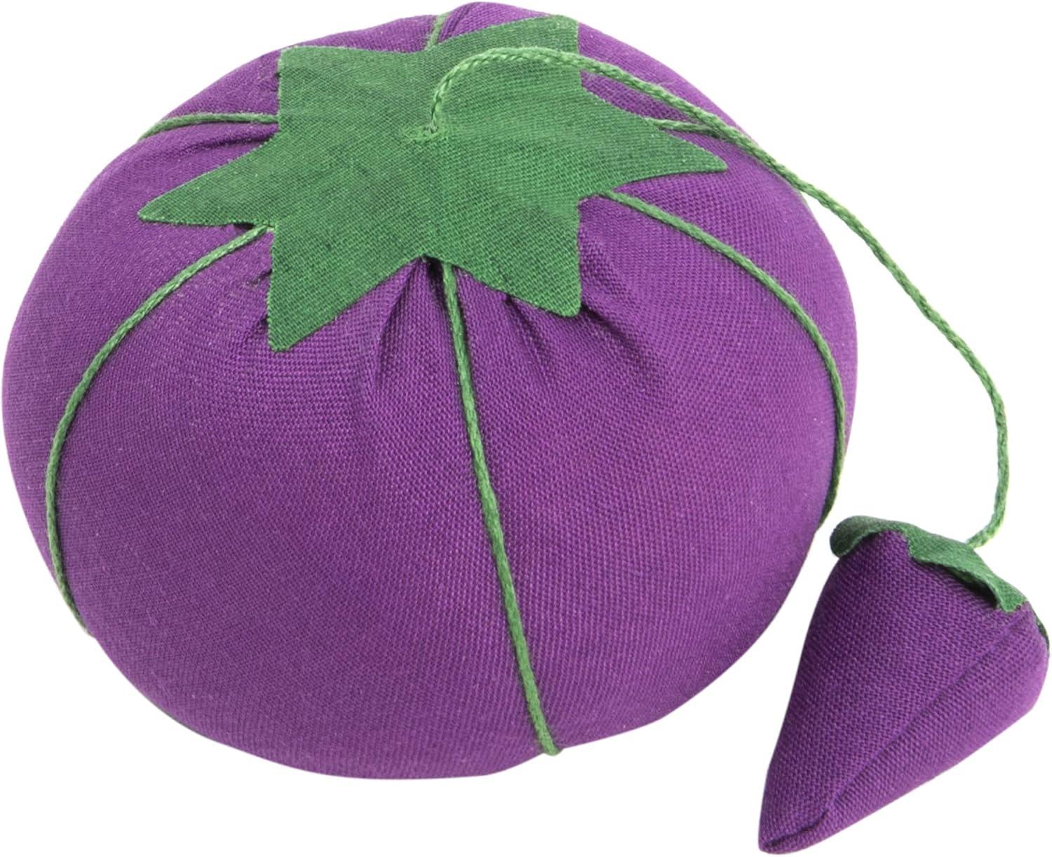 imageDritz 234quot Tomato Strawberry Emery Assorted Colors Pink Purple ampamp Blue 1 Count Pin Cushion Size 2 34Inch
