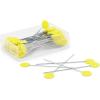 imageDritz 3069 Decorative Flat Head Pins 2Inch 50CountFlat Flower Pins